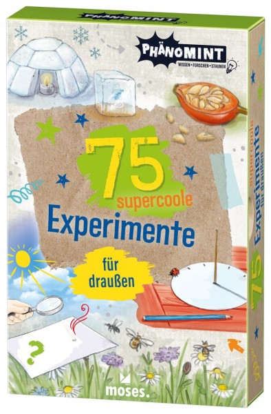 Moses Verlag - PhänoMINT 75 supercoole Experimente für draußen
