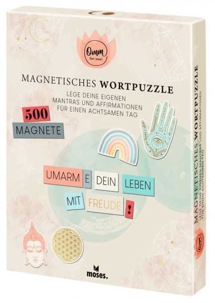 Moses Verlag: Omm for you Magnetisches Wortpuzzle