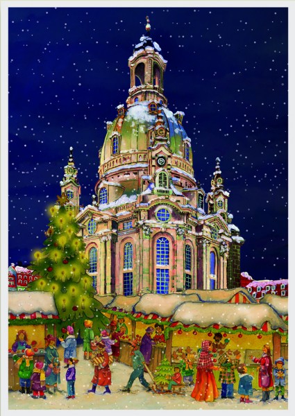 Adventskalender Dresden Frauenkirche