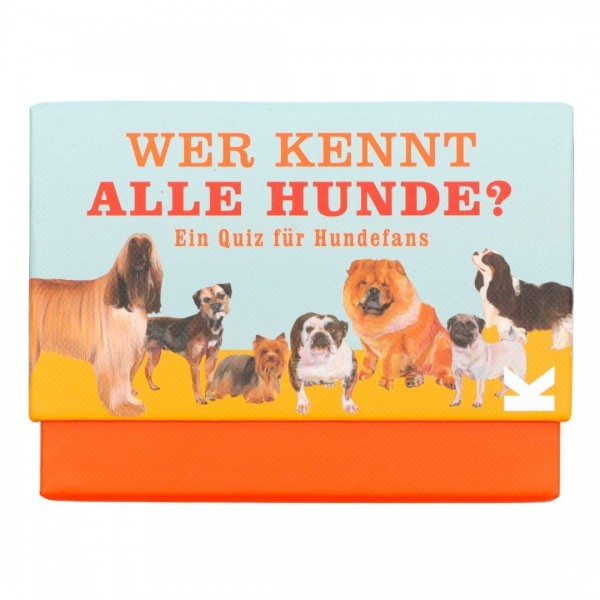 Laurence King Verlag: Wer kennt alle Hunde - Ein Quiz für Hundefans, EAN: 9783962442125