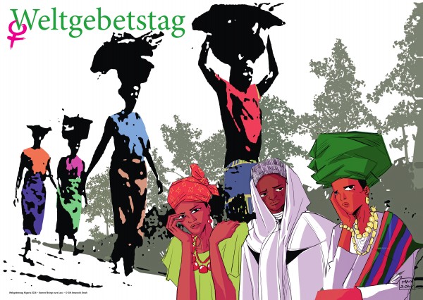 Landkarte Nigeria