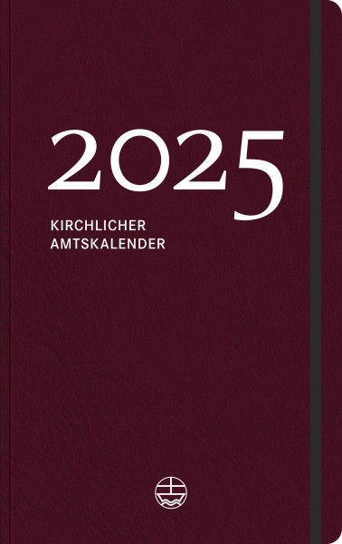 Kirchlicher Amtskalender 2025 (rot)