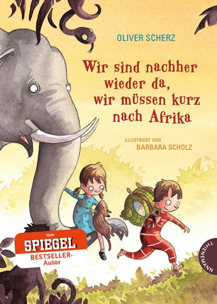 Wir sind nachher wieder da, wir müssen kurz nach Afrika