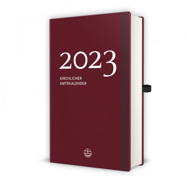 Kirchlicher Amtskalender 2023 (rot)
