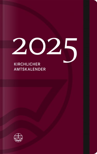 Kirchlicher Amtskalender 2025 (rot)