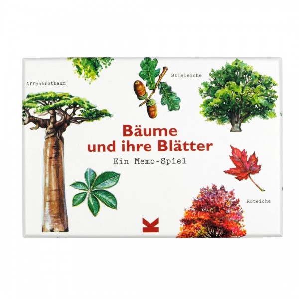 Bäume und ihre Blätter – ein Memo-Spiel; EAN: 978-3-96244-044-2