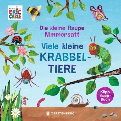 Eric Carle - Die kleine Raupe Nimmersatt - Viele kleine Krabbeltiere